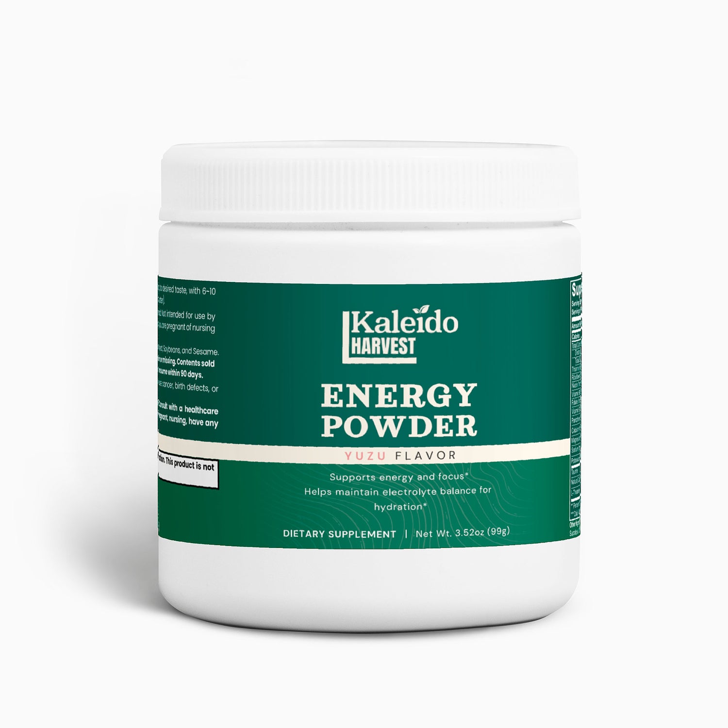 Energy Powder (Yuzu Flavor)